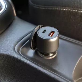 Automobilinis kroviklis 4smarts VoltRoad Ultimate nešiojamam kompiuteriui išmaniajam telefonui planšetei greitas įkrovimas