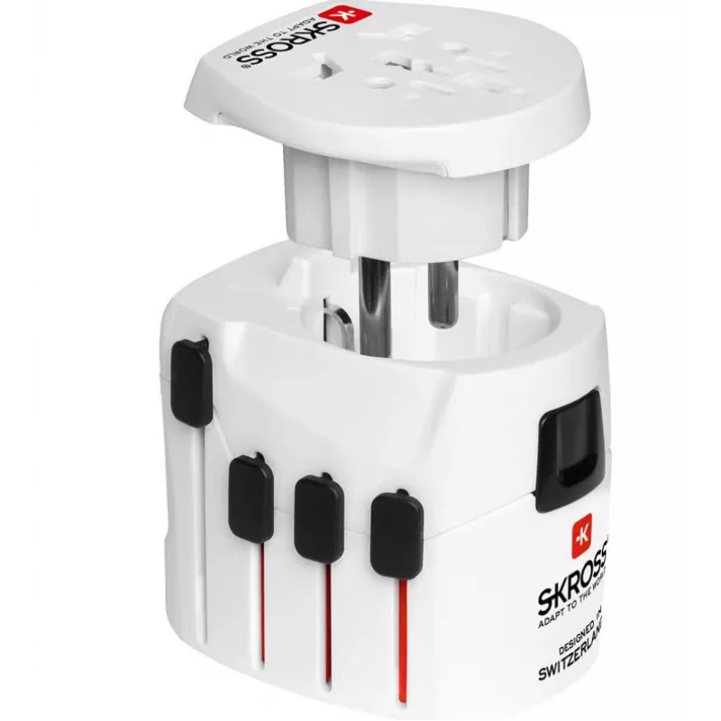 Microconnect PETRAVEL27 elektros kištukas Baltas