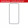 Displex Full Cover ekrano apsauga (10H) „Apple iPhone 15/15 Pro“, ekologiškas montavimo rėmelis, viso ekrano apsauga