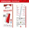 Displex Full Cover ekrano apsauga (10H) „Apple iPhone 15/15 Pro“, ekologiškas montavimo rėmelis, viso ekrano apsauga