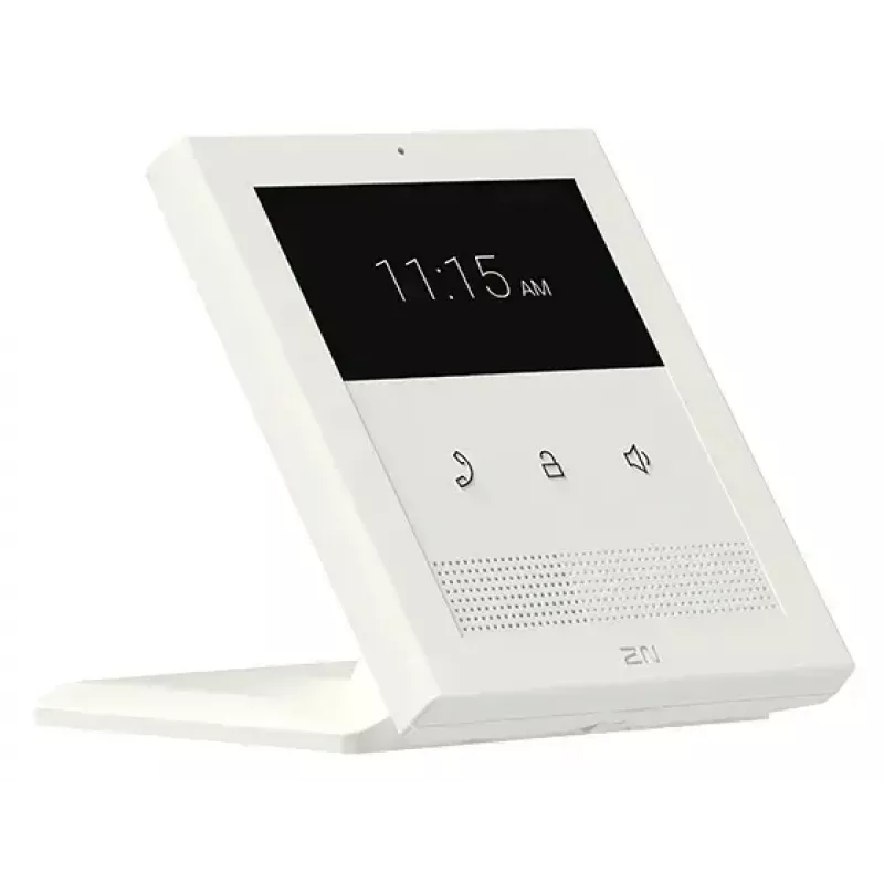 Vaizdo domofono vidinis blokas 2N Clip 10,9 cm (4,3 col.) LCD, 480×272, liečiamas, baltas, Gigabit Ethernet, DC/PoE
