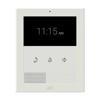 Vaizdo domofono vidinis blokas 2N Clip 10,9 cm (4,3 col.) LCD, 480×272, liečiamas, baltas, Gigabit Ethernet, DC/PoE