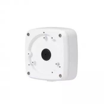 Jungiamoji dėžutė DAHUA PFA123, aliuminio korpusas, IP66, 1/2 colio sriegis, maks. apkrova 3 kg, 134×134×51 mm