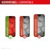 Displex privatumo ekrano apsauga (10H), skirta Apple iPhone 16 Pro, EASY-ON® eko tvirtinimo rėmelis, privatumo filtras