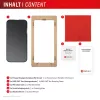 Displex privatumo ekrano apsauga (10H), skirta Apple iPhone 16 Pro, EASY-ON® eko tvirtinimo rėmelis, privatumo filtras