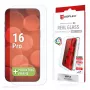 Displex ekrano apsauginė plėvelė + dėklas Apple iPhone 16 Pro, Eco tvirtinimo rėmelis, atspari įbrėžimams