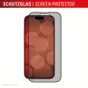 Displex privatumo ekrano apsauga (10H) Apple iPhone 16 Plus, Eko montavimo rėmelis, privatumo filtras