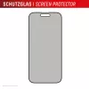 Displex privatumo ekrano apsauga (10H) Apple iPhone 16 Plus, Eko montavimo rėmelis, privatumo filtras