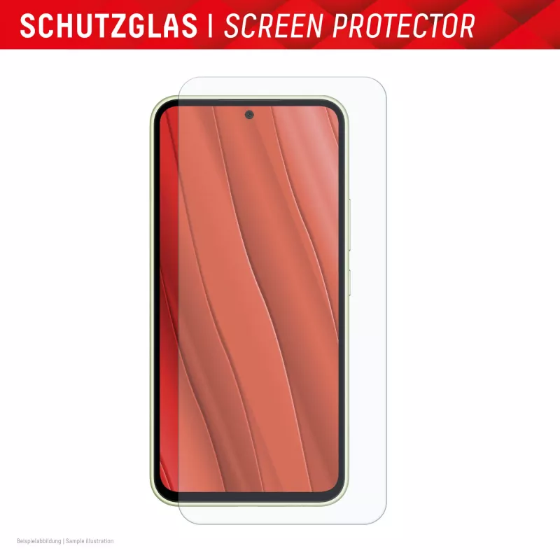 Displex ekrano apsauginis stiklas + dėklas, skirtas Samsung Galaxy A55 5G, Eco montavimo rėmelis, atsparus įbrėžimams