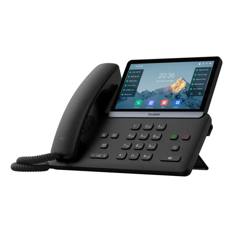 IP telefonas Yealink SIP-T77U 7 colių jutiklinis ekranas, HD garsas, SIP stalinis telefonas