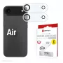 Displex Full Cover kameros objektyvo stiklas iPhone Air, 10H, pilna kameros apsauga, greitas montavimas, 2 vnt.