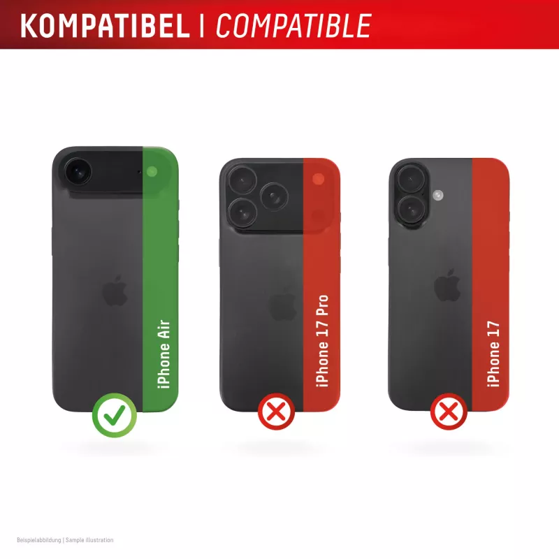 Displex Full Cover kameros objektyvo stiklas iPhone Air, 10H, pilna kameros apsauga, greitas montavimas, 2 vnt.