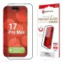 Displex Premium ekrano apsauga (Full Cover, 10H) Apple iPhone 17 Pro Max, Eco tvirtinimo rėmelis, pilna danga