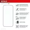 Displex Premium ekrano apsauga (Full Cover, 10H) Apple iPhone 17 Pro Max, Eco tvirtinimo rėmelis, pilna danga