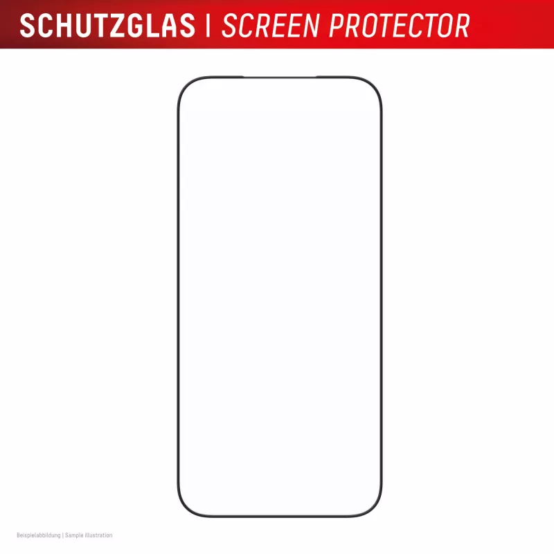 Displex Premium ekrano apsauga (Full Cover, 10H) Apple iPhone 17 Pro Max, Eco tvirtinimo rėmelis, pilna danga