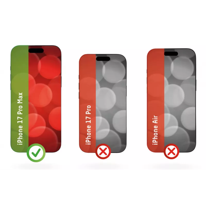 Displex privatumo ekrano apsauga (10H) Apple iPhone 17 Pro Max, EASY-ON® Eco montavimo rėmelis, privatumo filtras
