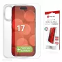 Displex ekrano apsauga + dėklas Apple iPhone 17, Eco montavimo rėmelis, atsparus įbrėžimams