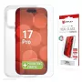 Displex ekrano apsauga + dėklas Apple iPhone 17 Pro, Eco montavimo rėmelis, atsparus įbrėžimams