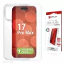 Displex ekrano apsauga + dėklas Apple iPhone 17 Pro Max, Eco montavimo rėmelis, atspari įbrėžimams