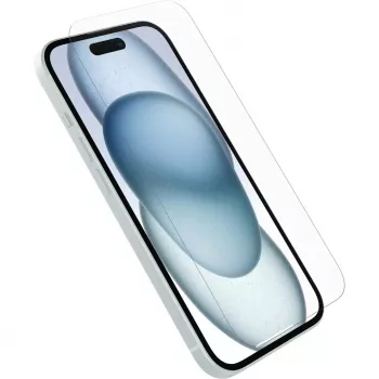 Ekrano apsauginė plėvelė OTTERBOX Premium antimikrobinis stiklas, skirtas Apple iPhone 15, skaidrus
