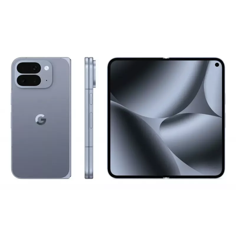 Išmanusis telefonas „Google Pixel 10 Pro Fold“ 8 colių, 16 GB, akmens spalvos