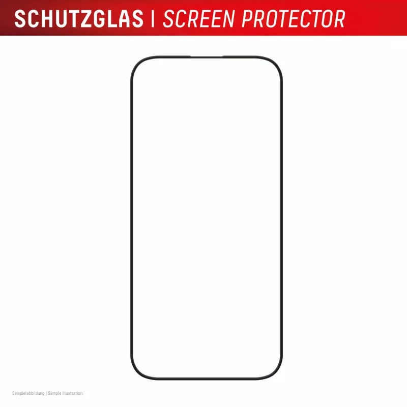 Displex Premium Anti-Reflex ekrano apsauga (antirefleksinė, pilnas dengimas, 10H), skirta Apple iPhone 16 Pro, Eco montavimo rėmelis, pilnas dengimas