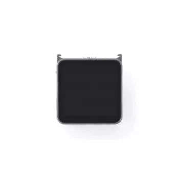 DJI Action 2 priekinio jutiklinio ekrano modulis CP.OS.00000189.01 su OLED ekranu, mikrofonais, „microSD“ lizdu ir baterija.