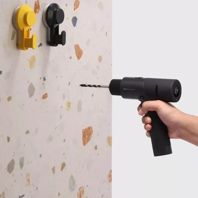 Pistol Grip Drill HOTO Tools QWLDZ001, 1400 RPM, 30 N⋅m