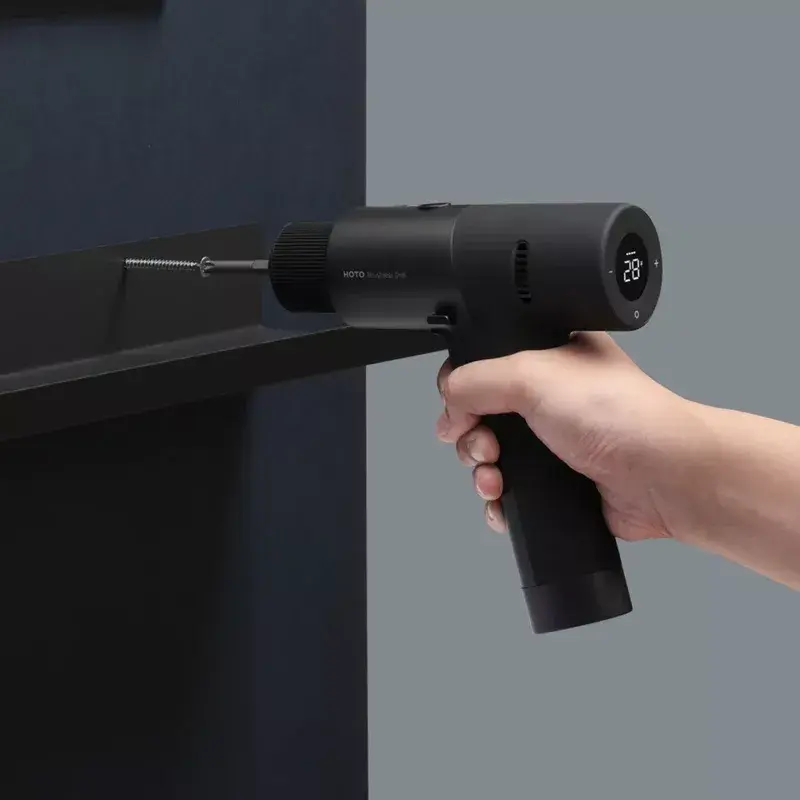 Pistol Grip Drill HOTO Tools QWLDZ001, 1400 RPM, 30 N⋅m