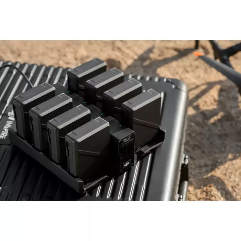 Baterijų įkrovimo stotelė DJI TB51 kompaktiškas dizainas efektyvus įkrovimas