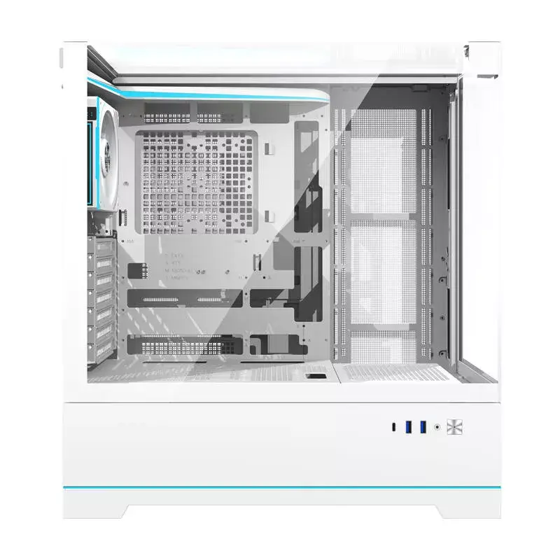 Darkflash DY450 PRO kompiuterio korpusas ATX baltas