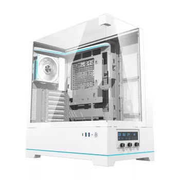 Darkflash DY450 PRO kompiuterio korpusas ATX baltas