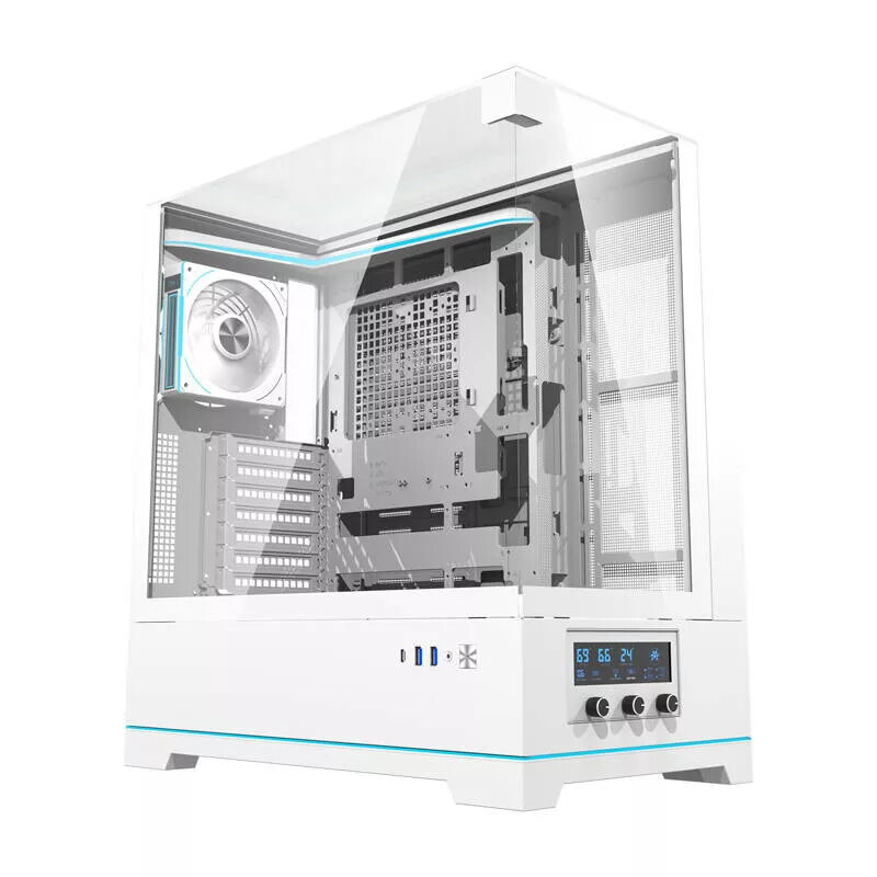 Darkflash DY450 PRO kompiuterio korpusas ATX baltas