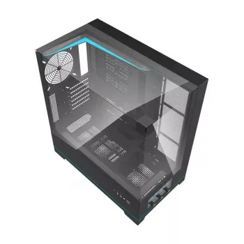 Darkflash DY450 kompiuterio korpusas be ventiliatorių, ATX, juodas