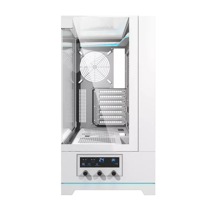 Darkflash DY450 kompiuterio korpusas ATX baltas
