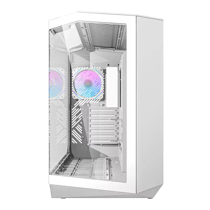 Kompiuterio korpusas Darkflash DY470 ATX baltas