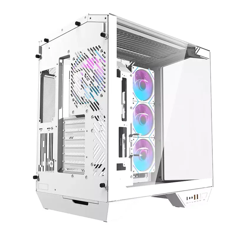 Kompiuterio korpusas Darkflash DY470 ATX baltas