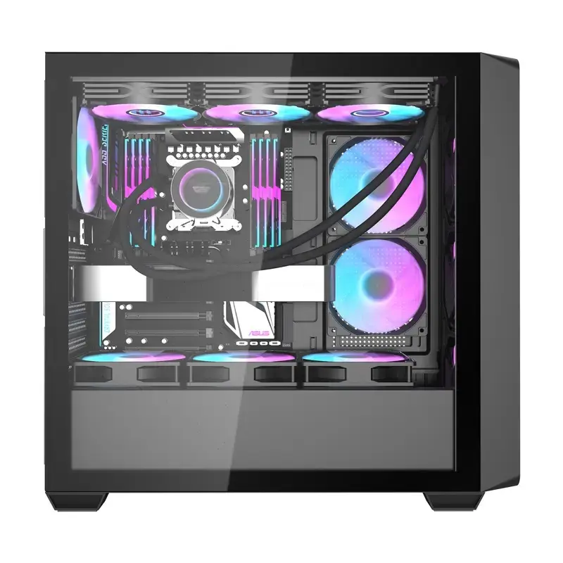 Kompiuterio korpusas Darkflash DS900WD ATX juodas