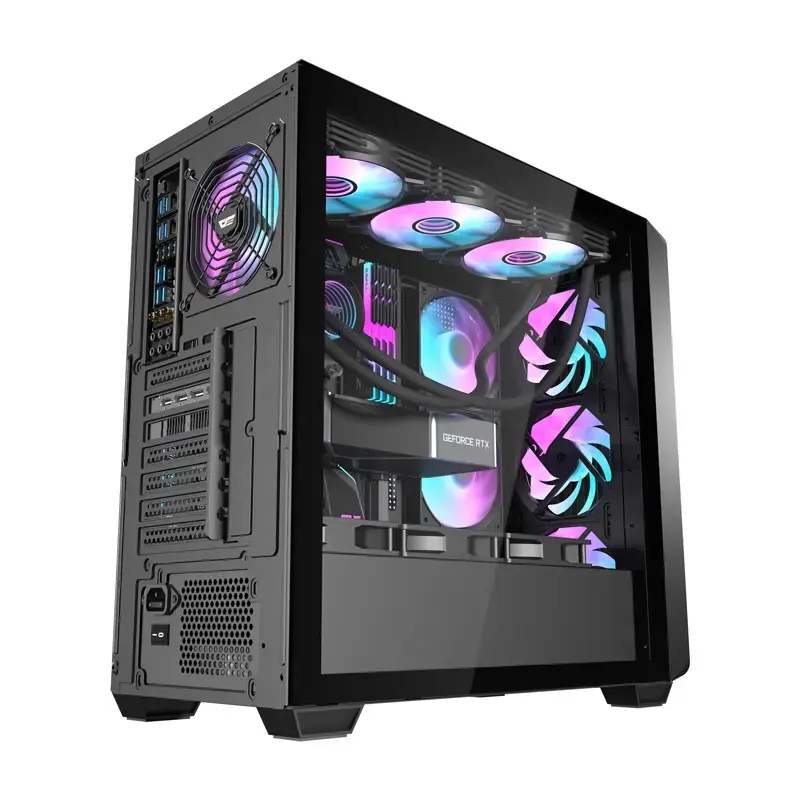 Kompiuterio korpusas Darkflash DS900WD ATX juodas