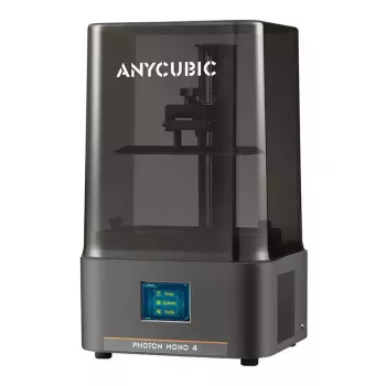 Dervinis 3D spausdintuvas AnyCubic Photon Mono 4 PM40BK0A-O — 4K vienspalvis LCD, stalinis