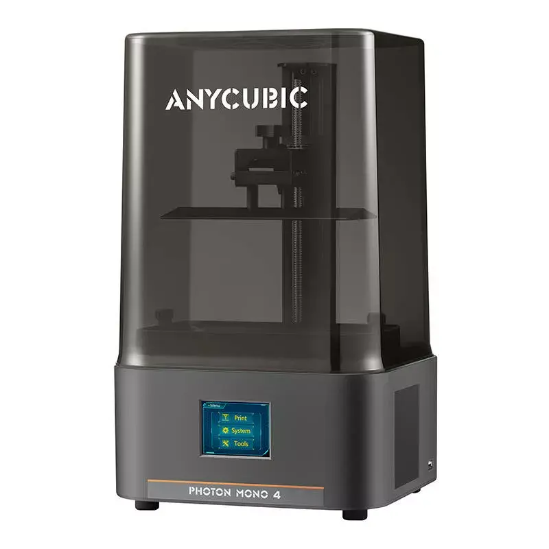 Dervinis 3D spausdintuvas AnyCubic Photon Mono 4 PM40BK0A-O — 4K vienspalvis LCD, stalinis
