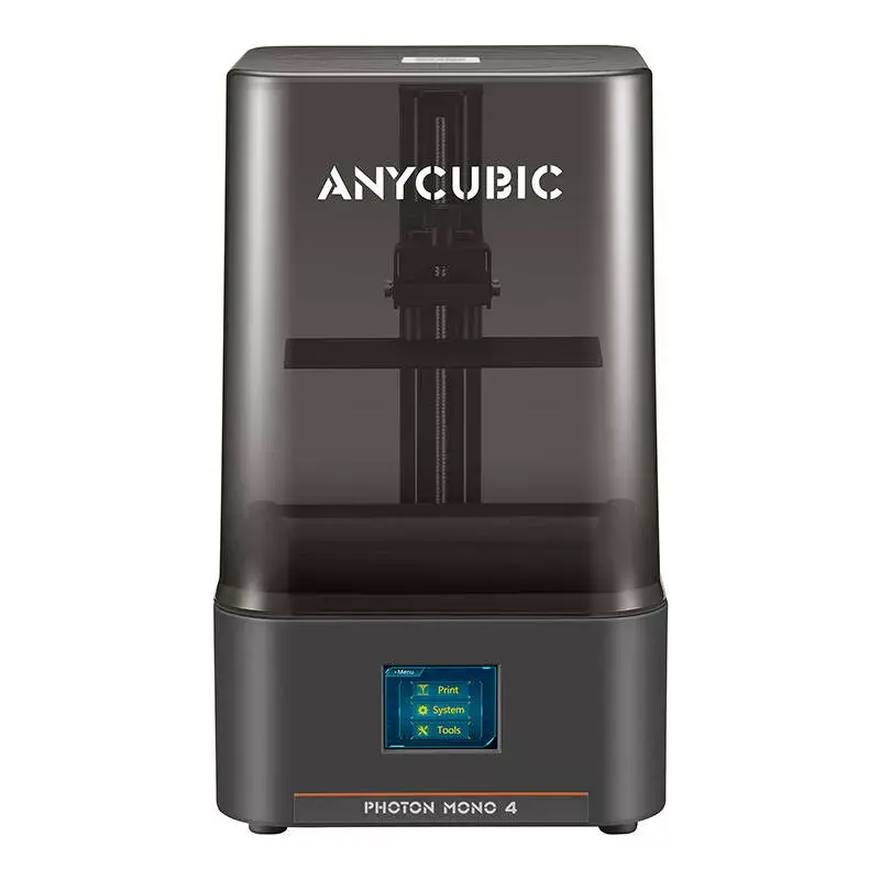 Dervinis 3D spausdintuvas AnyCubic Photon Mono 4 PM40BK0A-O — 4K vienspalvis LCD, stalinis