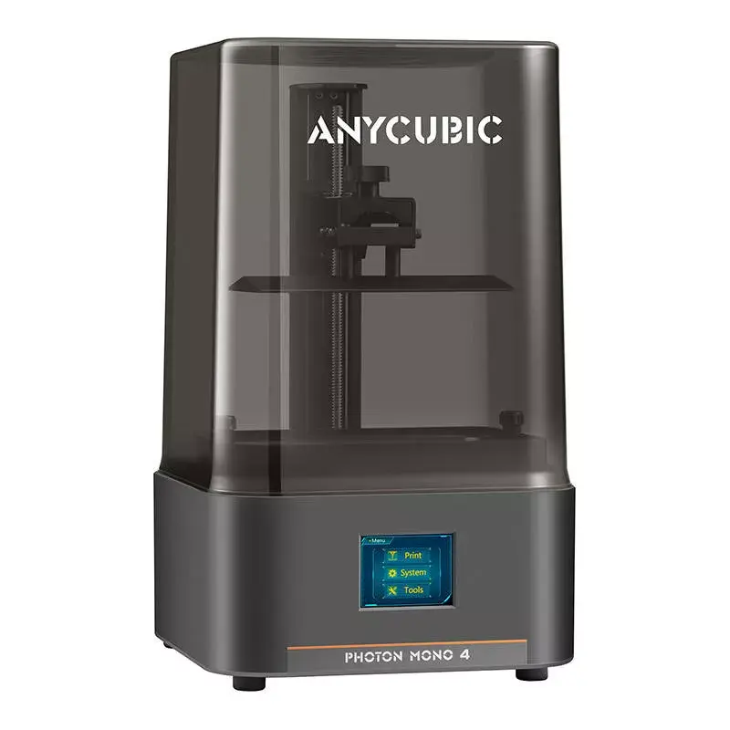 Dervinis 3D spausdintuvas AnyCubic Photon Mono 4 PM40BK0A-O — 4K vienspalvis LCD, stalinis