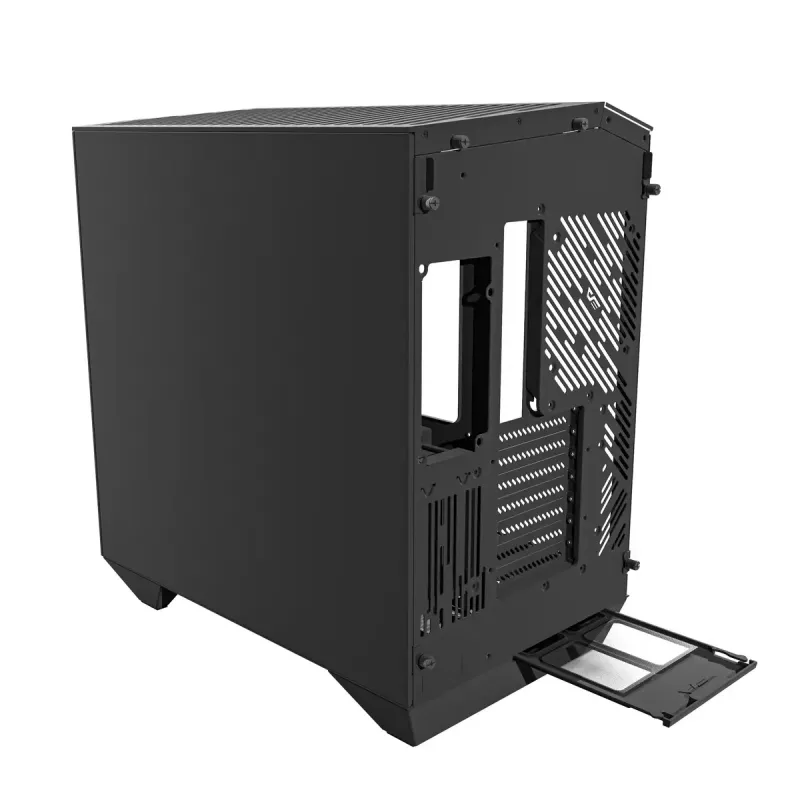 PC Case Darkflash DY470 Full Tower — Juoda, SPCC, supports ITX/ATX, HDD 3.5 inch/2.5 inch, 1x rear 120 mm, 120 mm side fans