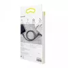 USB-A į Lightning laidas Baseus CALKLF-C19 2 m — aliuminio korpusas, 1,5 A, juoda / raudona