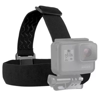 Universalus galvos tvirtinimo adapteris veiksmo kameroms Puluz, skirtas GoPro HERO9 suderinamiems rėmams ir korpusams