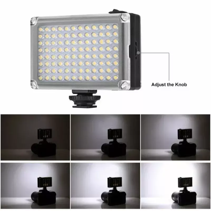 Puluz PU4096 LED vaizdo/foto kameros šviesa, 860 lm