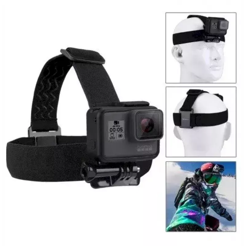 Priedų rinkinys Puluz PKT11 sporto kameroms — 20 vienetų, suderinamas su Osmo Action 5 Pro