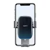 Pasyvus laikiklis Baseus Glaze Gravity mobiliesiems telefonams, juodas