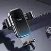Pasyvus laikiklis Baseus Glaze Gravity mobiliesiems telefonams, juodas